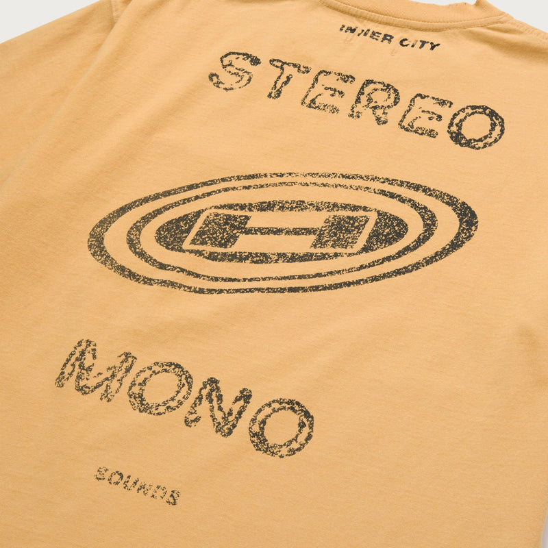 Stereo Mono Tee - Yellow