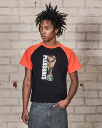 Trophy Raglan Tee - Black