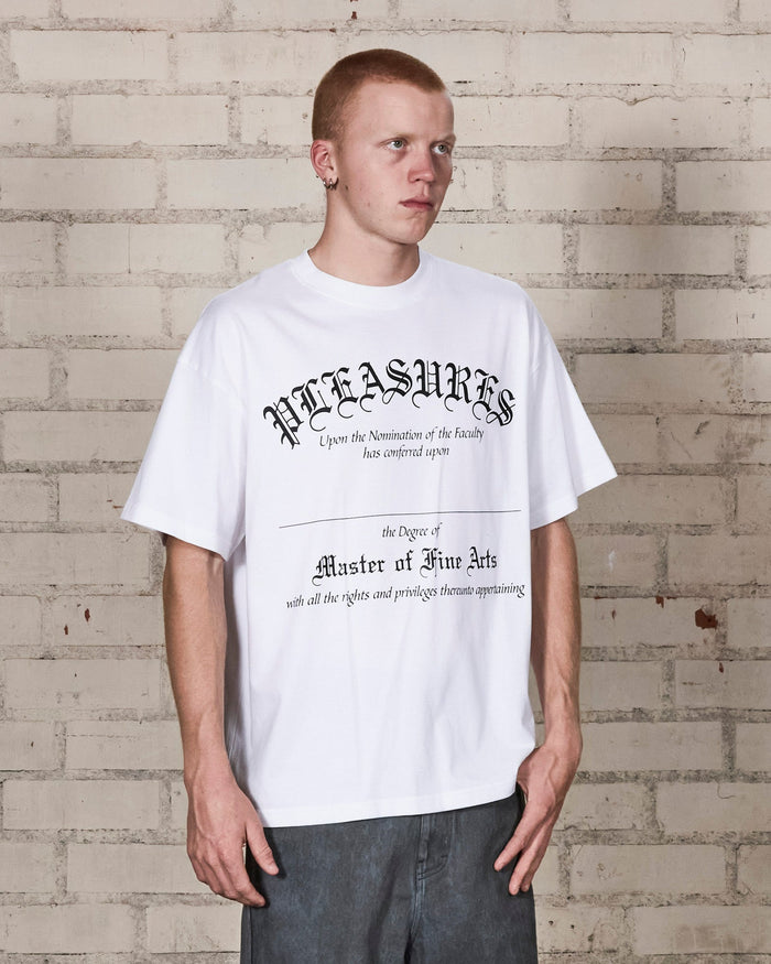 Degree Tee - White