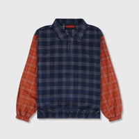 Script Woven Polo - Navy