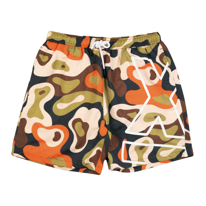 Amoeba Shorts - Orange