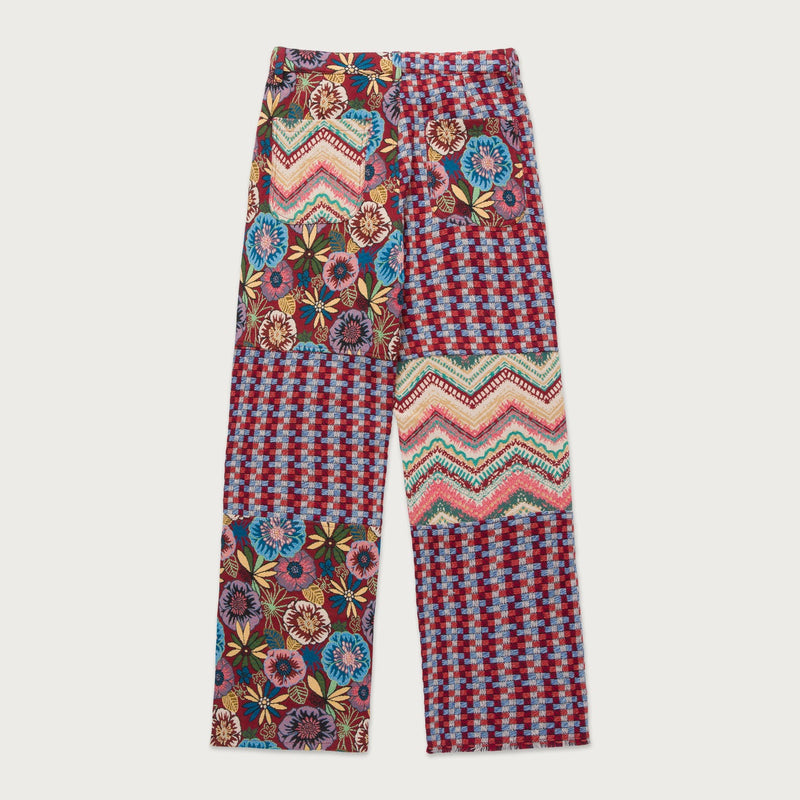 Tapestry Sounds Pant - Red