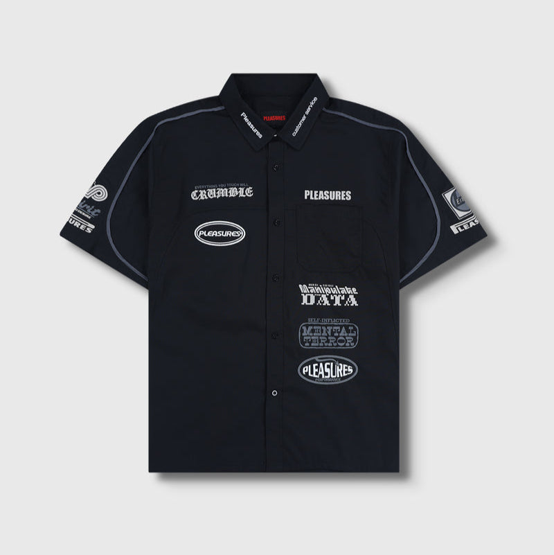 Terror Button Up - Black