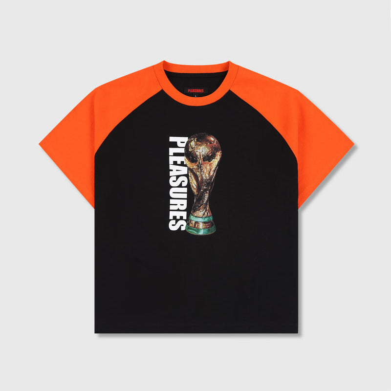 Trophy Raglan Tee - Black