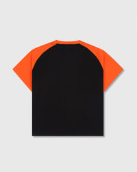 Trophy Raglan Tee - Black