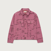 Trucker Jacket - Mauve