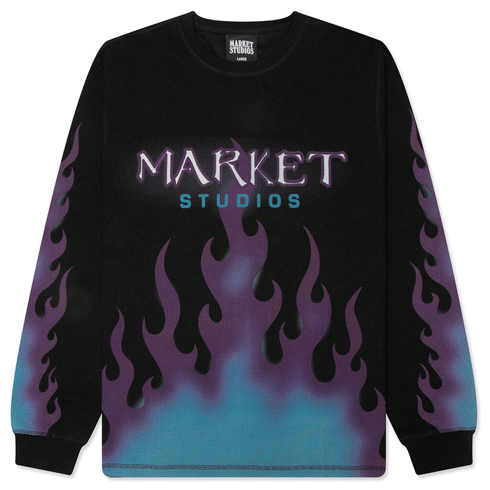 Through The Flames Thermal - Black