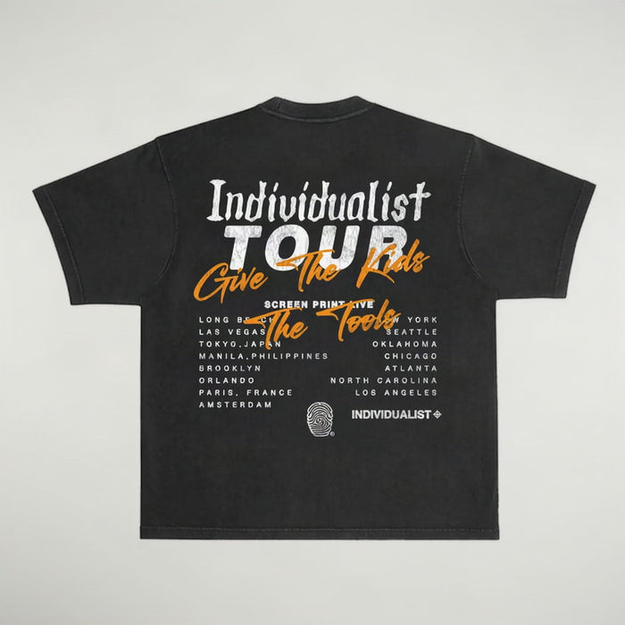 Tour Tee - Vintage Black
