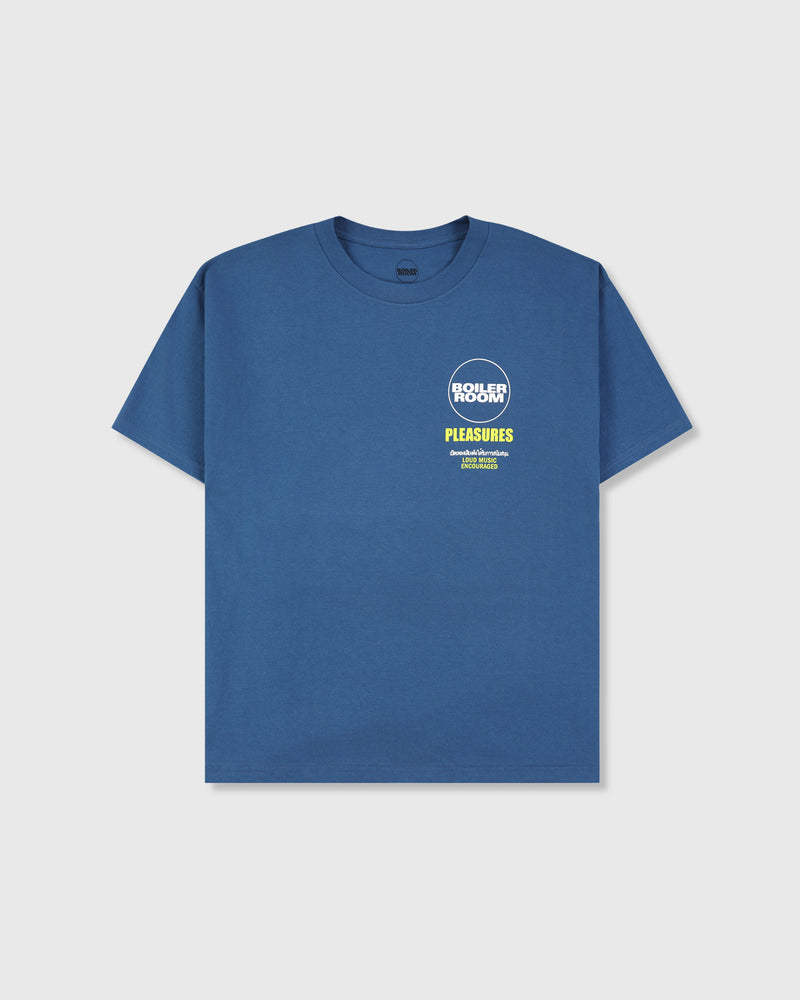 Turntable Tee - Blue