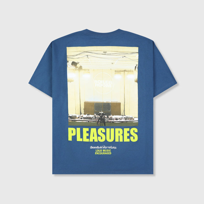 Turntable Tee - Blue