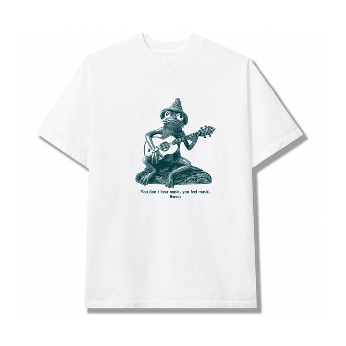 Guitar Tee - White