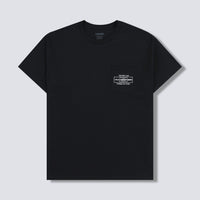 Vision Pocket Tee - Black