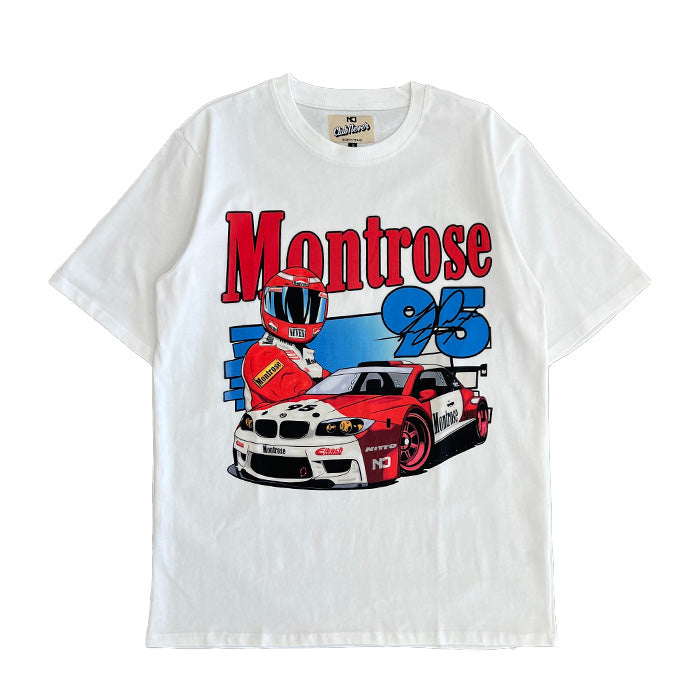 Montrose Racing Helmet Tee - White
