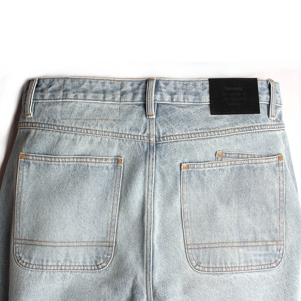 The Wide Tapered Jean - Blue