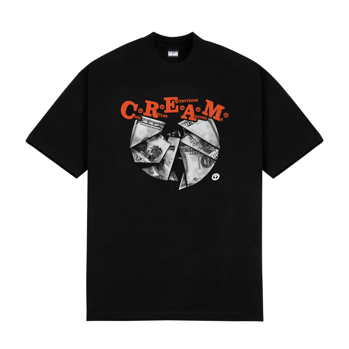 Wu-Tang C.R.E.A.M. Tee - Black