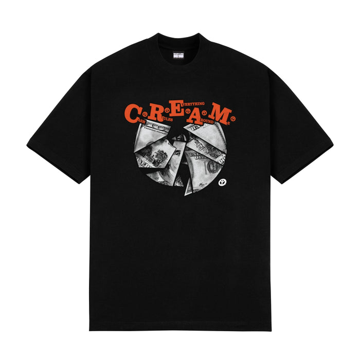 Wu-Tang C.R.E.A.M. Tee - Black