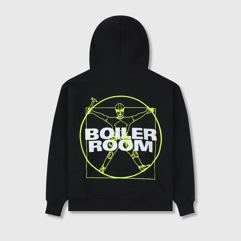 Workman Hoodie - Black