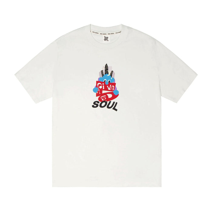 Funky Five Tee - Off White