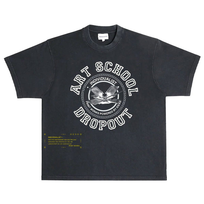 College Dropout Tee - Vintage Black