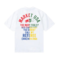 Smiley Foul Play Tee - White