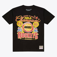 NBA Champions Heritage Tee Houston Rockets - Black