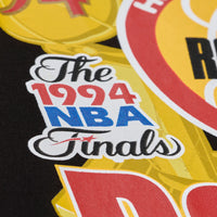 NBA Champions Heritage Tee Houston Rockets - Black