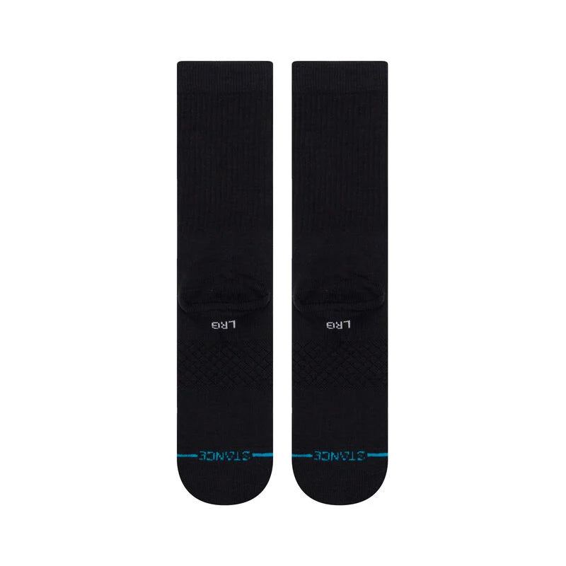 Icon Crew Socks - Black