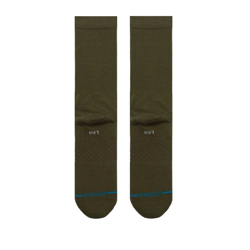 Icon Crew Socks - Green