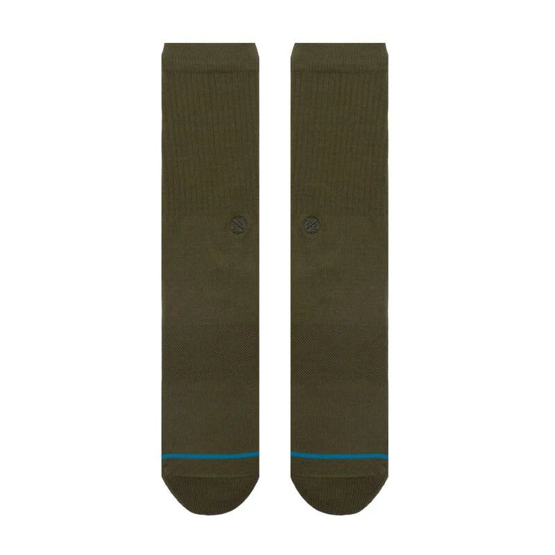 Icon Crew Socks - Green