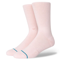 Icon Crew Socks - Pink