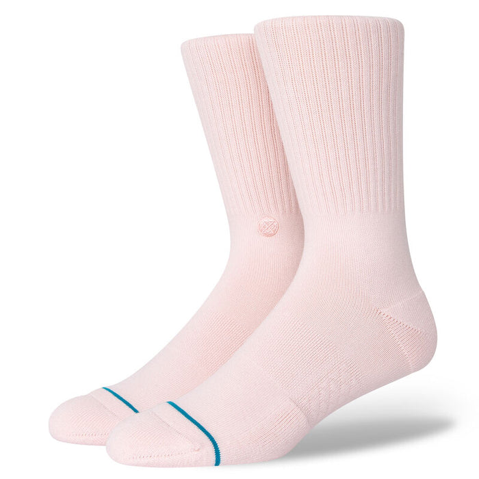 Icon Crew Socks - Pink