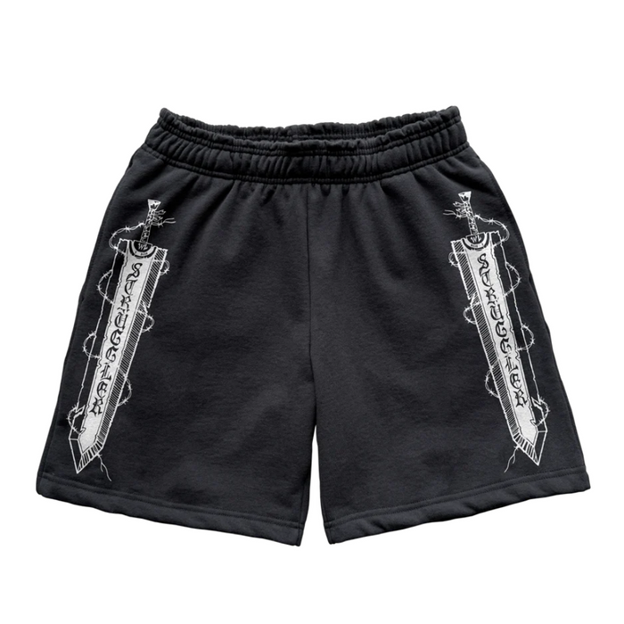 Struggler Sword Sweatshorts - Black