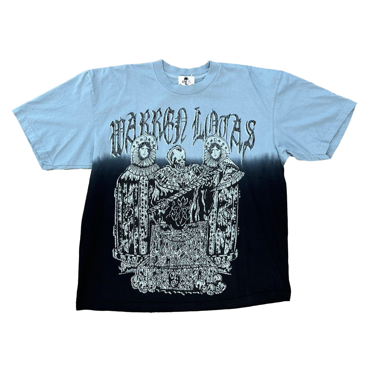 Iron Maidens Tee - Faded Blue