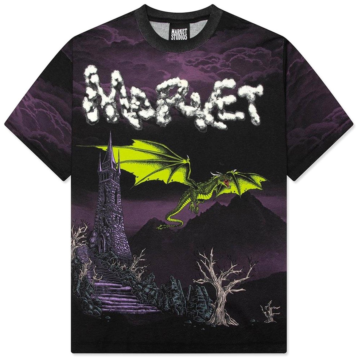 Dragon on the Horizon Tee - Black