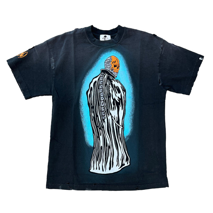 Men's Quarterly "Frank" Tee - Washed Black