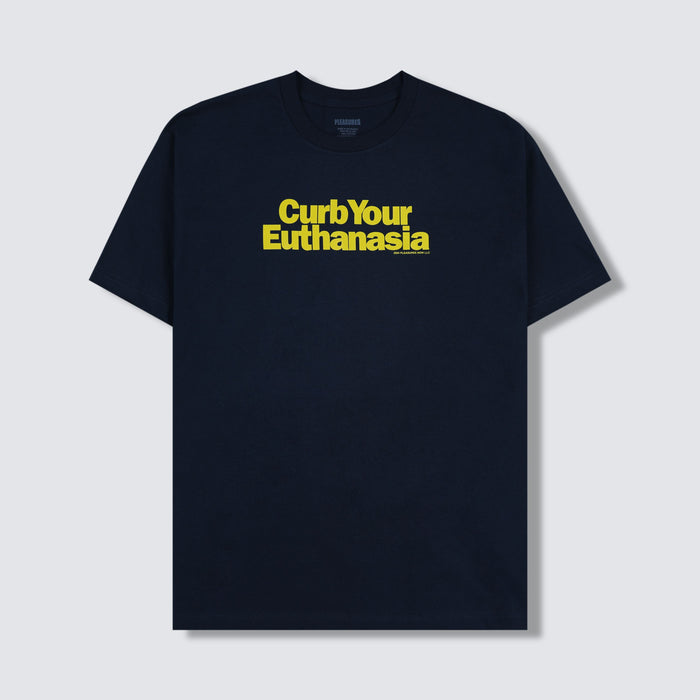 Curb Tee - Navy