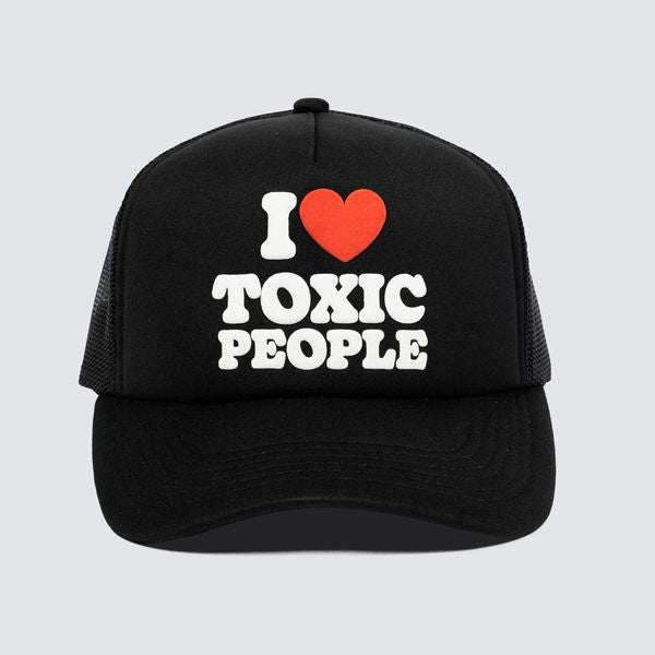 Toxic Trucker Cap - Black