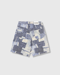 Boro Baggy Jorts - Indigo