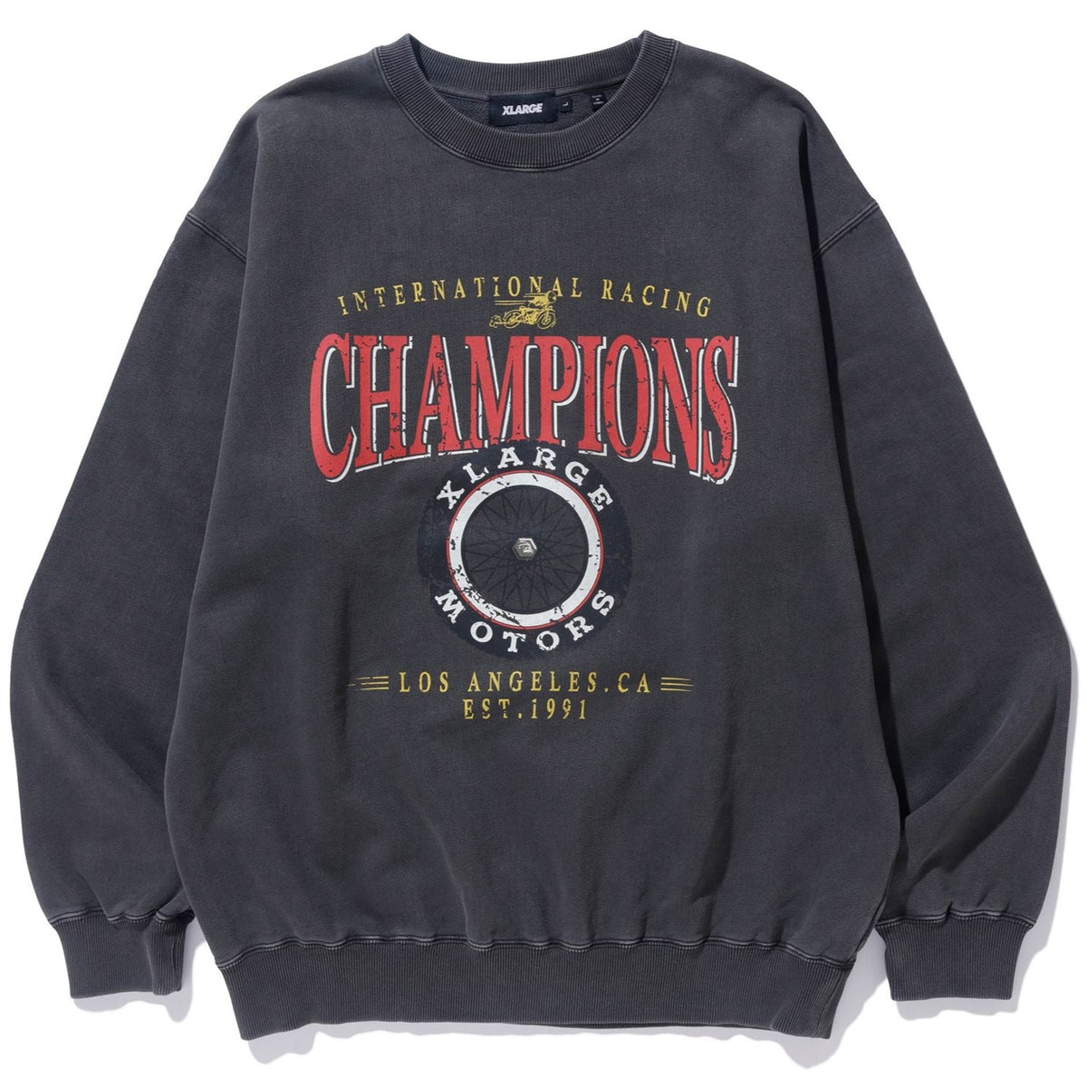 Motors Crewneck Sweatshirts - Black