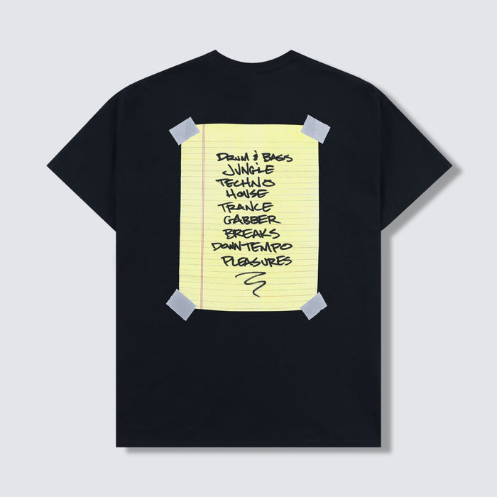 P.L.U.R. Jam Tee - Black