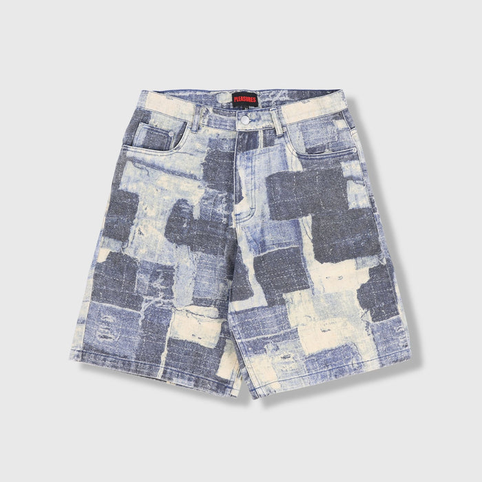 Boro Baggy Jorts - Indigo