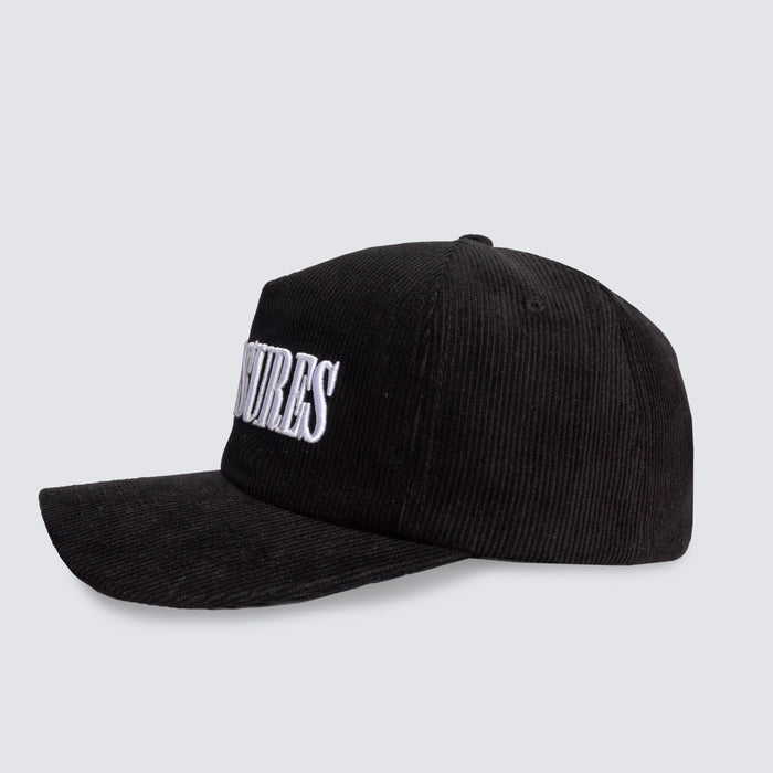 Onyx Corduroy Snapback - Onyx