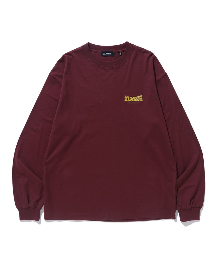 You're Dead To Me LS Tee - Burgundy