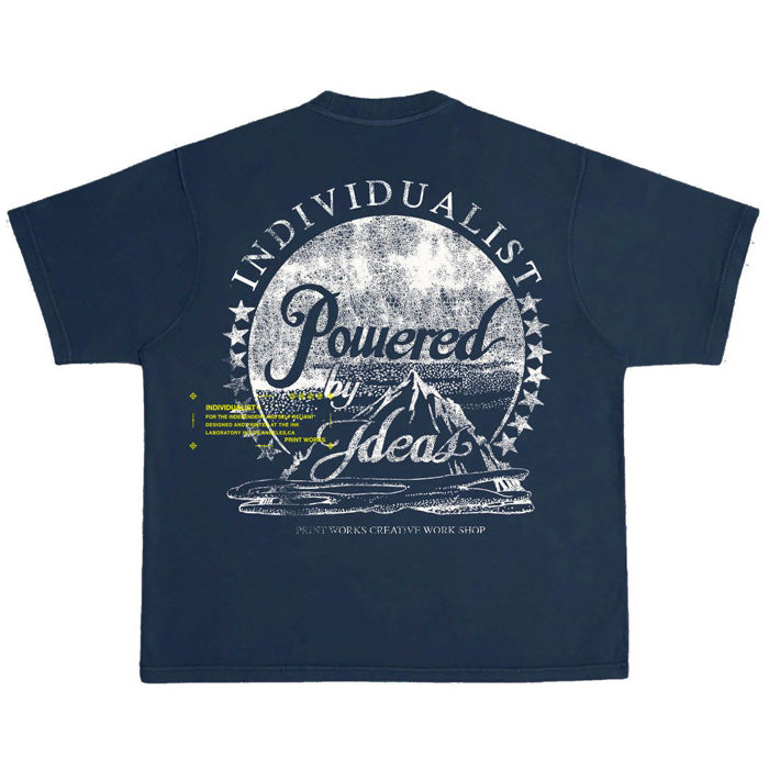 Paramount Tee - Vintage Navy