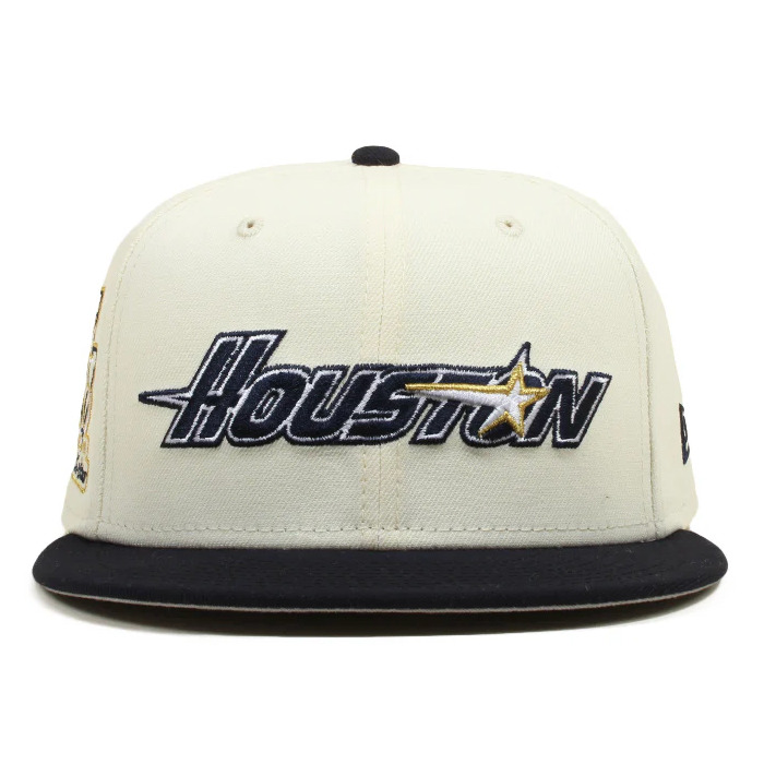 Proper x New Era Exclusive Houston Astros 35th Anniversary 59Fifty - Chrome Navy