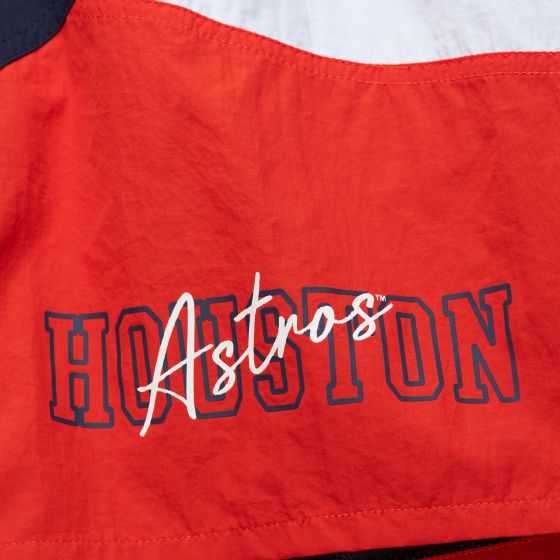 Woven Houston Astros Vintage Logo Shorts - Navy