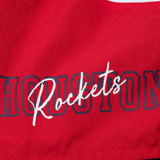Woven Houston Rockets Vintage Logo Shorts - Navy