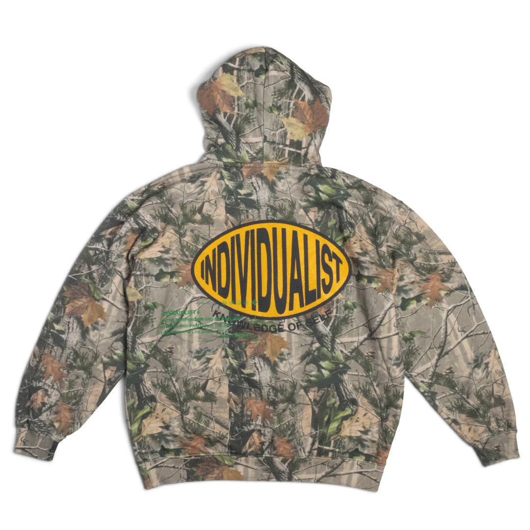 Oval Patch Hoodie - Camo