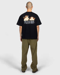 Dynamic Short Sleeve Crewneck Tee - Black