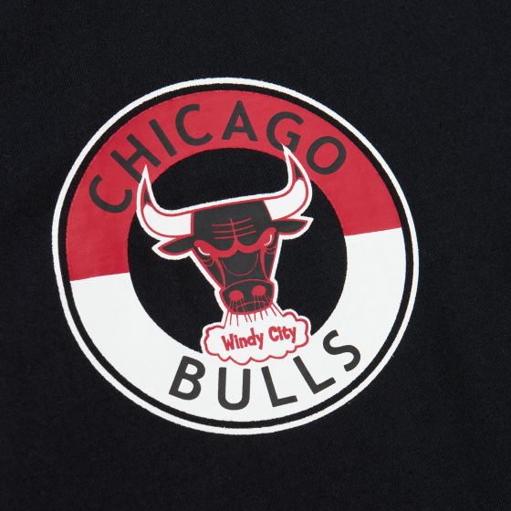Hometown SS Tee Vintage Chicago Bulls - Black